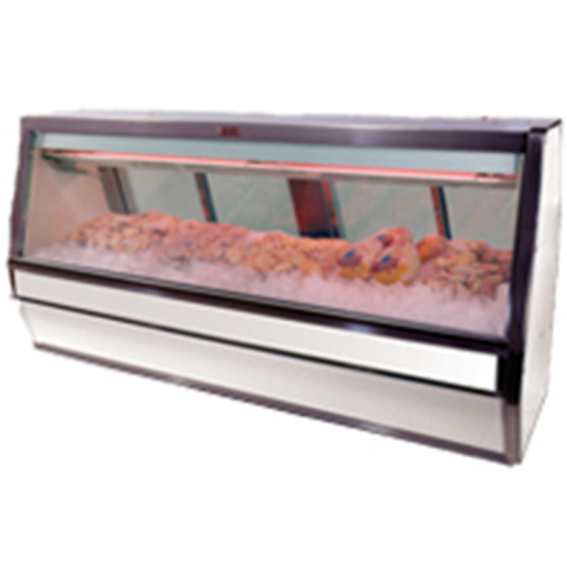 Howard-McCray SC-CFS40E-12-LED 148.5-Inch Single Duty Seafood & Poultry Service Case