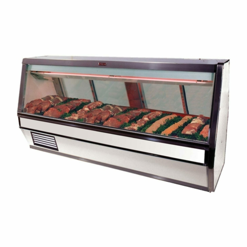 Howard-McCray SC-CMS40E-8-LED Meuble de vente de viande rouge sans fin de 100,5 pouces