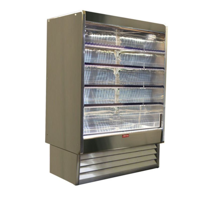 Howard-McCray Présentoir ouvert design sans fin de 63 pouces SC-OD35E-5-LED