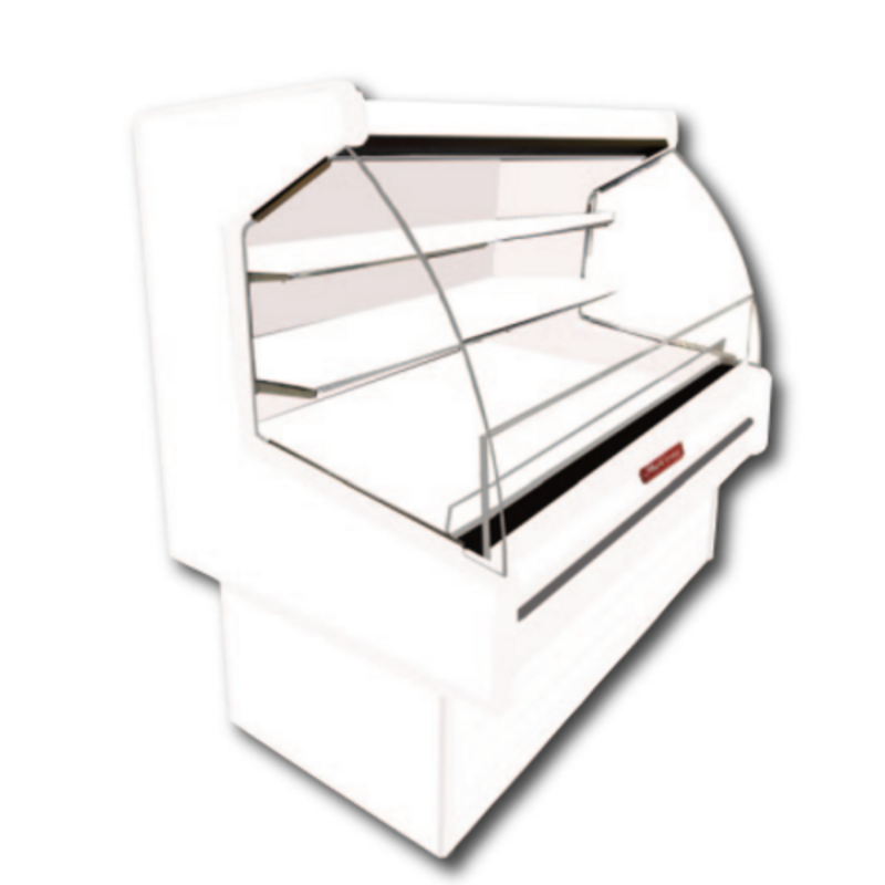 Refroidisseur ouvert Howard-McCray SC-OD40E-3L-C-LED 39 pouces pour produits laitiers à emporter