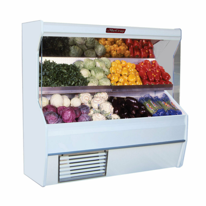 Vitrine réfrigérée ouverte pour fruits et légumes Howard-McCray SC-P32E-8S-LED 98" autonome