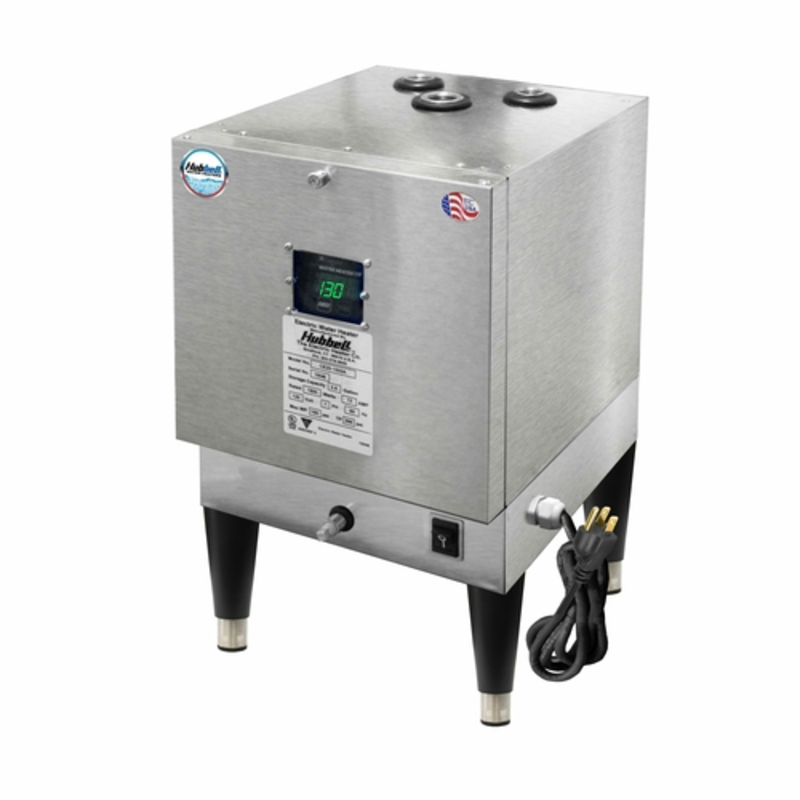 Chauffe-eau électrique compact instantané Hubbell J25-1500 de 2,5 gallons