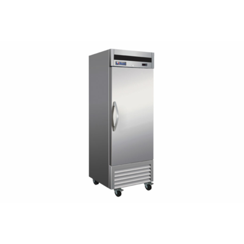 Réfrigérateur vertical de plain-pied à porte pleine IKON IB19R 26,8 po