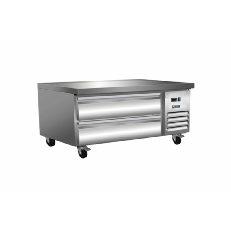 IKON ICBR-50 Base réfrigérée de chef à deux tiroirs de 50 pouces