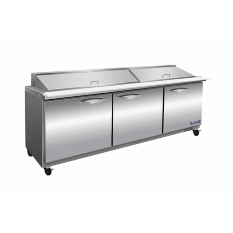 Table de préparation commerciale Mega Top de 71,7 pouces IKON ISP72M