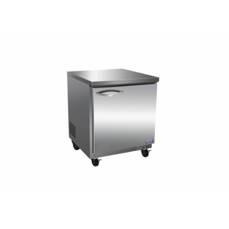 Réfrigérateur de comptoir commercial IKON IUC28R 28 pouces avec porte pleine
