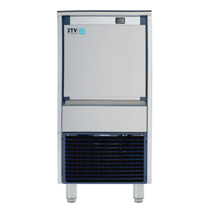 Machine à glaçons gourmands ITV DELTA NG 120 avec bac de stockage intégré de 20 kg
