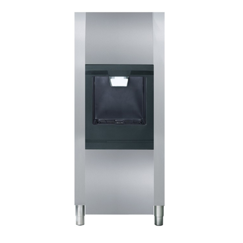 Distributeur de glaçons et d'eau ITV DHD 130-22-W en acier inoxydable de 22 pouces pour hôtels