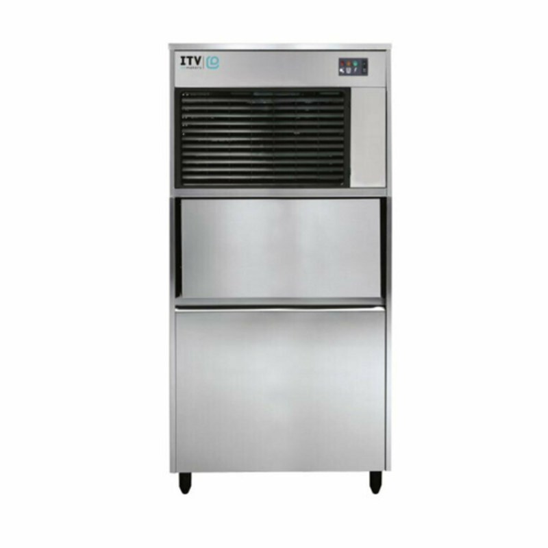 Machine à glace écailleuse autonome ITV Ice Makers IQ 300C avec bac de 60 kg
