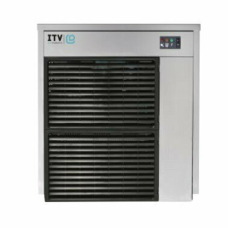 Machine à glace pilée modulaire commerciale ITV Ice Makers IQ 300 - Capacité de 163 kg