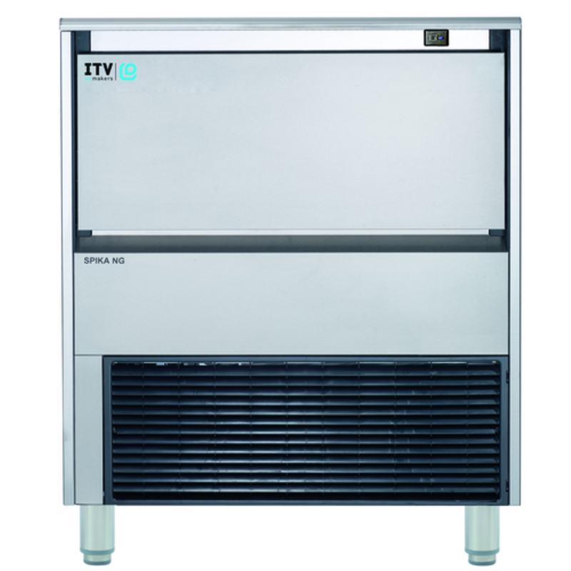 Machine à glaçons autonome à refroidissement par air ITV SPIKA NG 360 avec bac de 45 kg