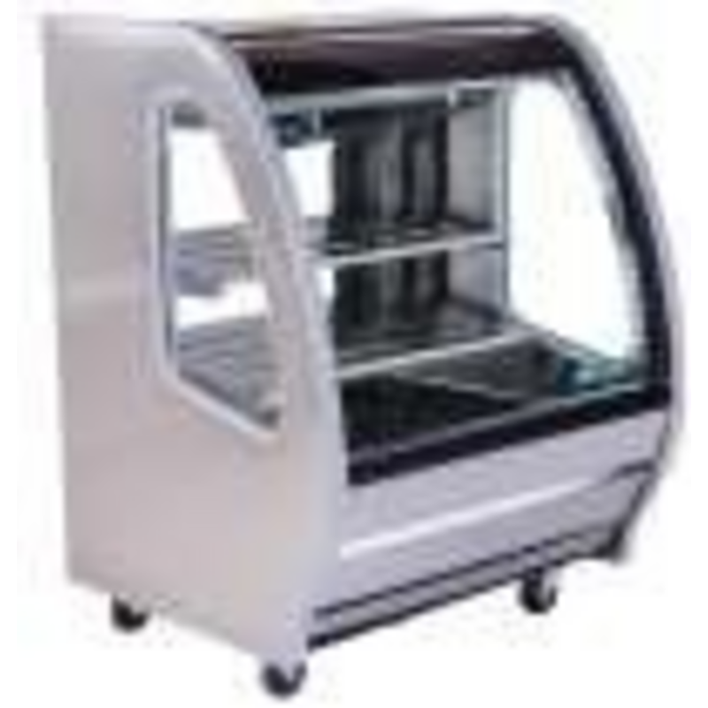 Vitrine réfrigérée de comptoir Imbera Cooling Pro-Kold DDC40SS à vitre bombée de 40 pouces