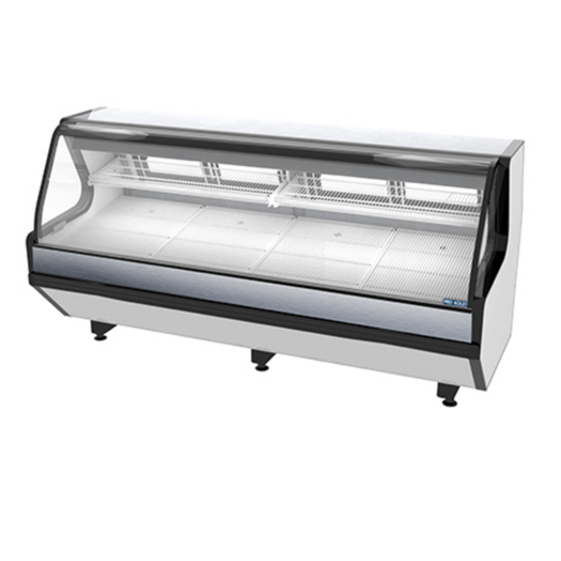 Vitrine à viande fraîche à distance Imbera MCRU 100W PRO-KOLD de 250 cm de large