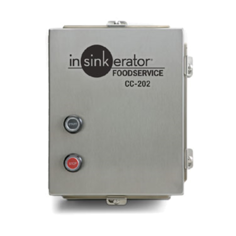 Panneau de commande de broyeur commercial à inversion automatique triphasé InSinkErator CC202D-7