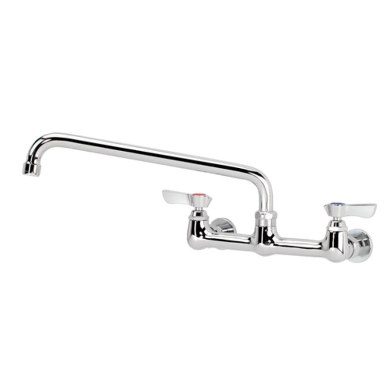 Krowne 12-812L Silver Series 12-Inch Swing Spout Wall-Mounted Faucet