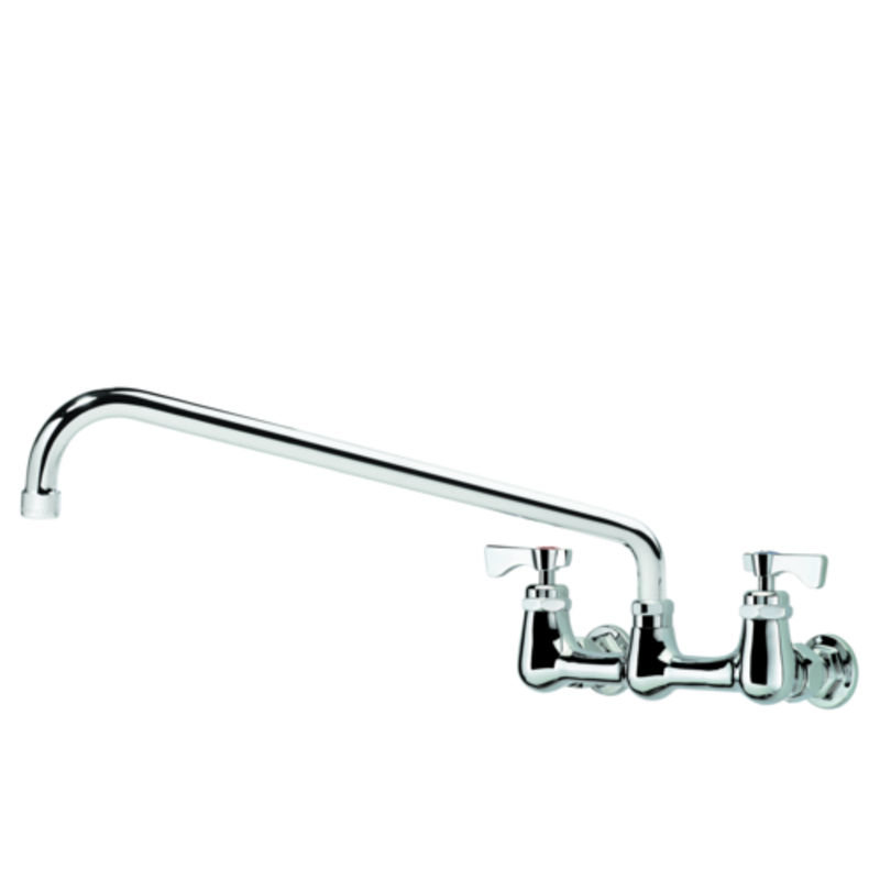 Krowne 14-816L Royal Series Splash-Mounted Faucet with 16-Inch Swing Spout