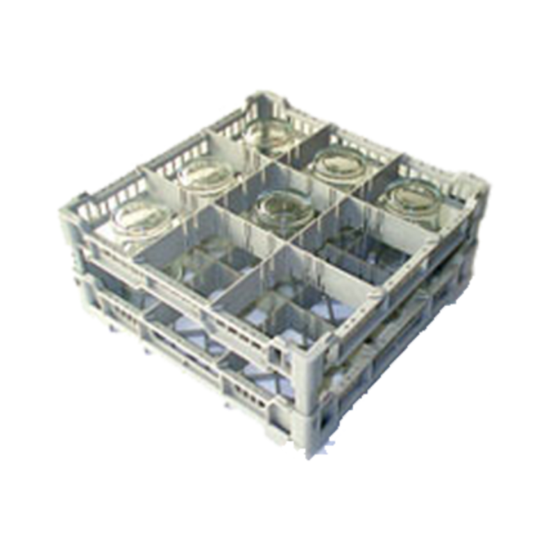 Lamber CC00121 Panier pour lave-verres sous-comptoir à 9 compartiments