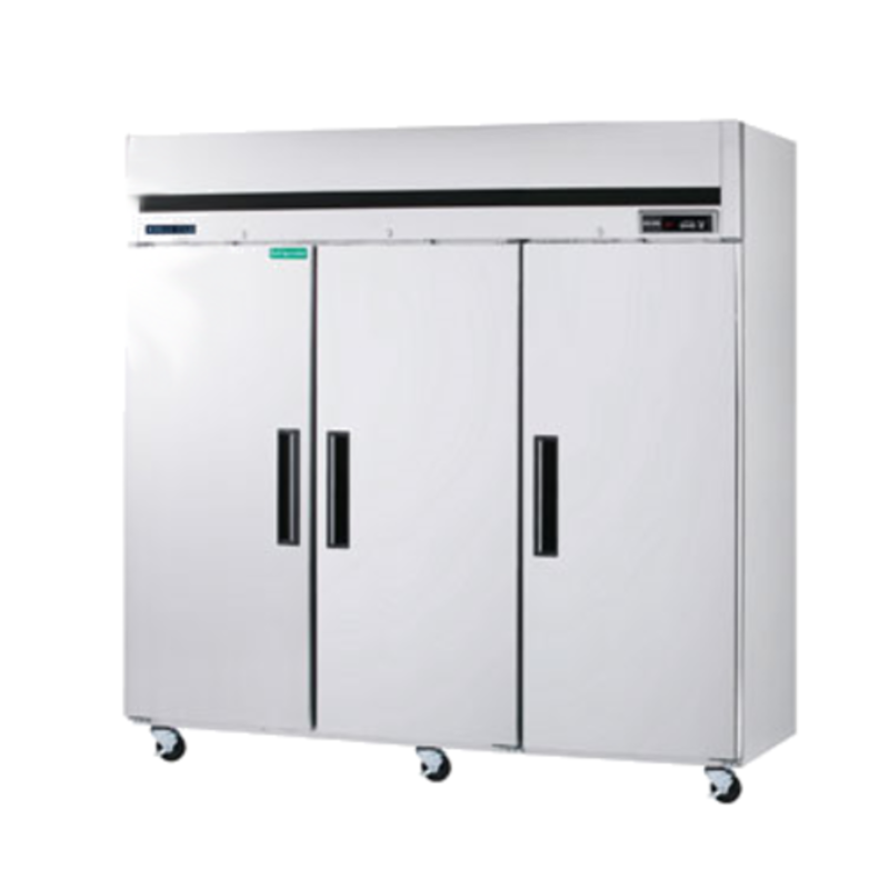 Maxx Cold MCRT-72FDHC 72 cu. ft. 3-Door Reach-In Commercial Refrigerator