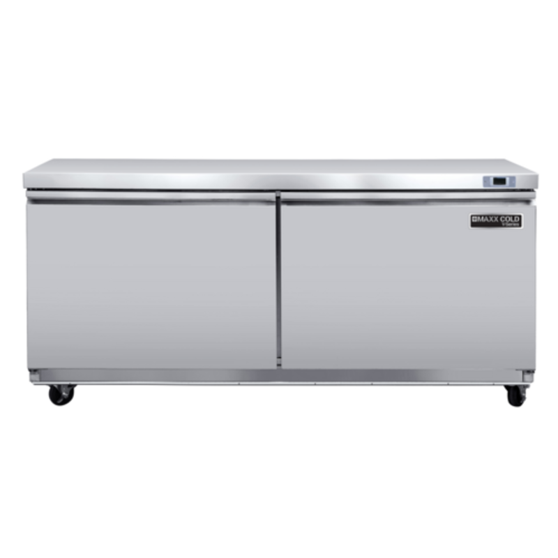 Maxx Cold MVF60UHC 61-Inch Commercial Undercounter Freezer, 18.5 Cu. Ft.
