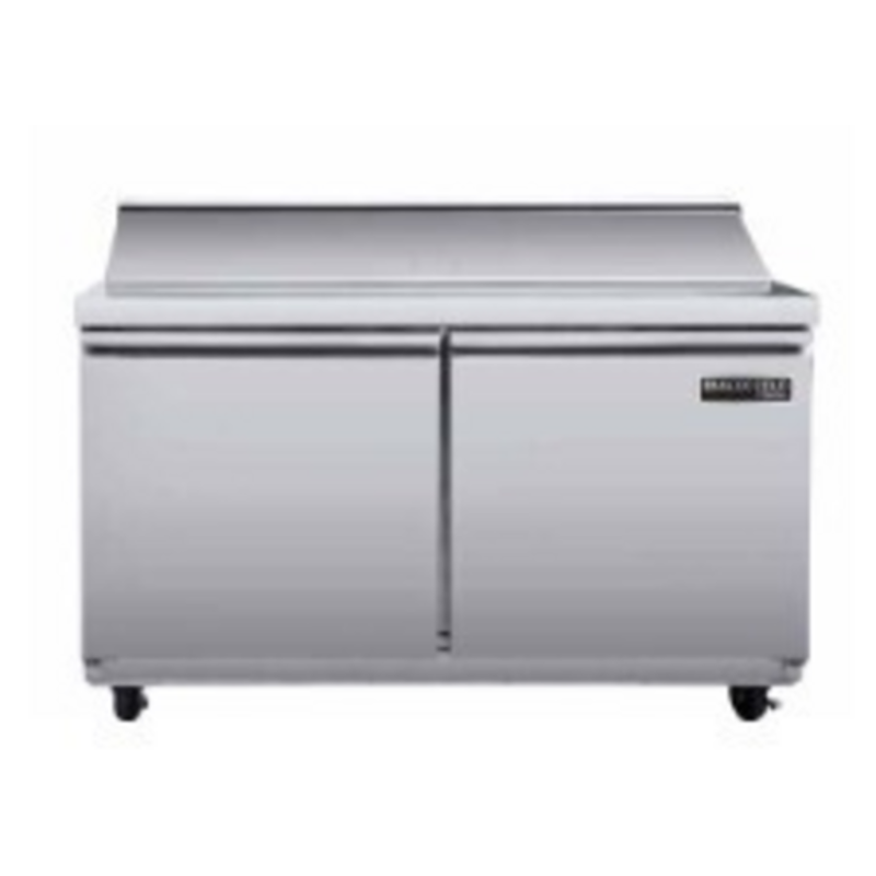 Table de préparation sandwich/salade réfrigérée Mega Top série V Maxx Cold MVR48MHC de 48,4 pouces
