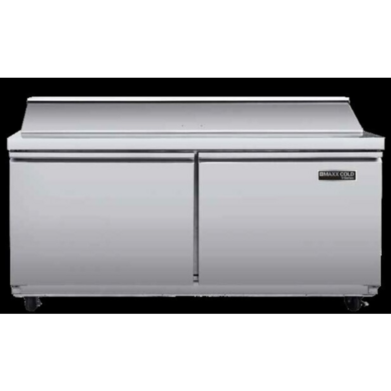 Table de préparation réfrigérée Mega Top Maxx Cold MVR60MHC de 61 pouces