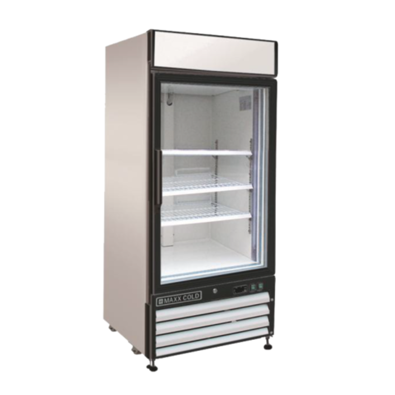Maxx Cold MXM1-16FHC X-Series 16 Cu. Ft. Single Glass Door Display Freezer