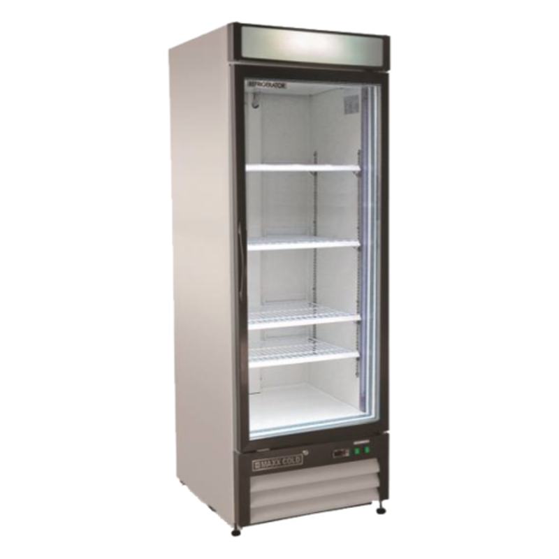 Maxx Cold MXM1-23FHC 23 Cu. Ft. Glass Door Merchandiser Freezer