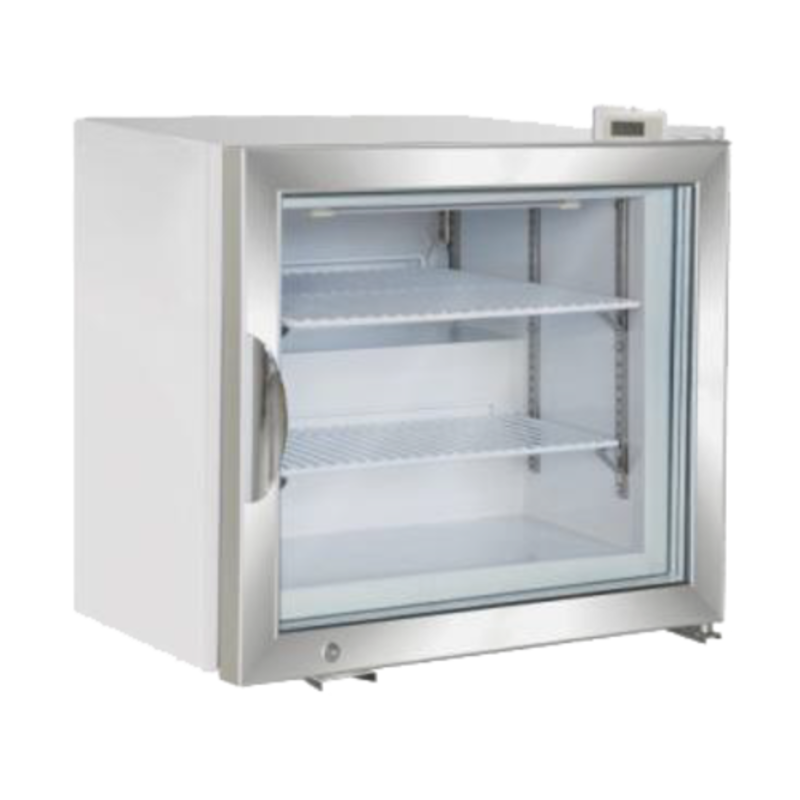 Maxx Cold MXM1-2RHC Réfrigérateur de comptoir à porte vitrée de 59 litres