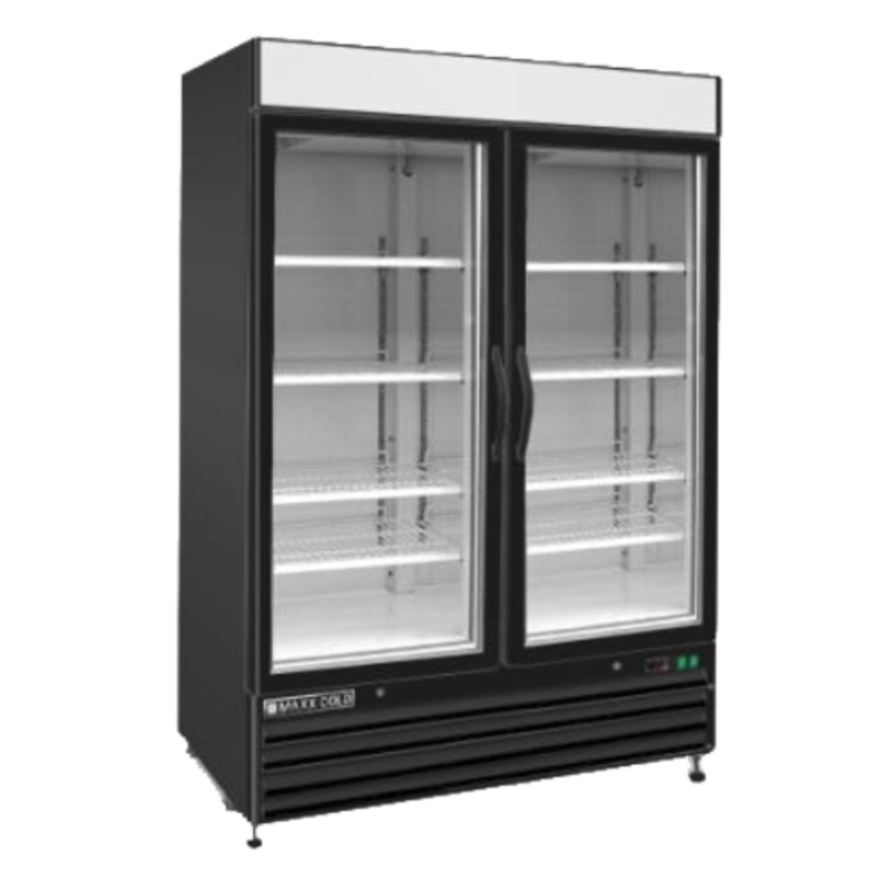 Maxx Cold MXM2-48FBHC 48 cu. ft. Double Glass Door Display Freezer