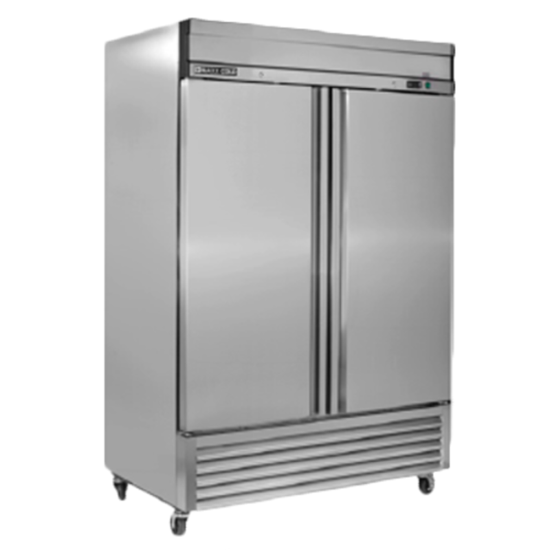 Congélateur vertical commercial à portes pleines Maxx Cold MXSF-49FDHC de 137 cm