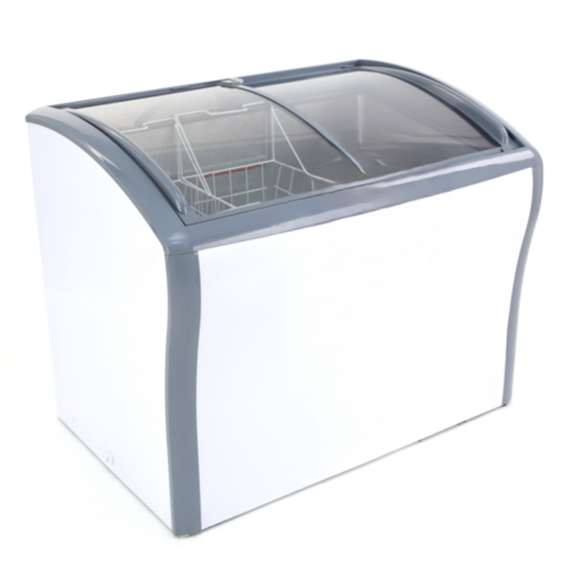 Congélateur-vitrine convertible Maxx Cold MXSHC95SHC 9,5 pi³ avec couvercle en verre