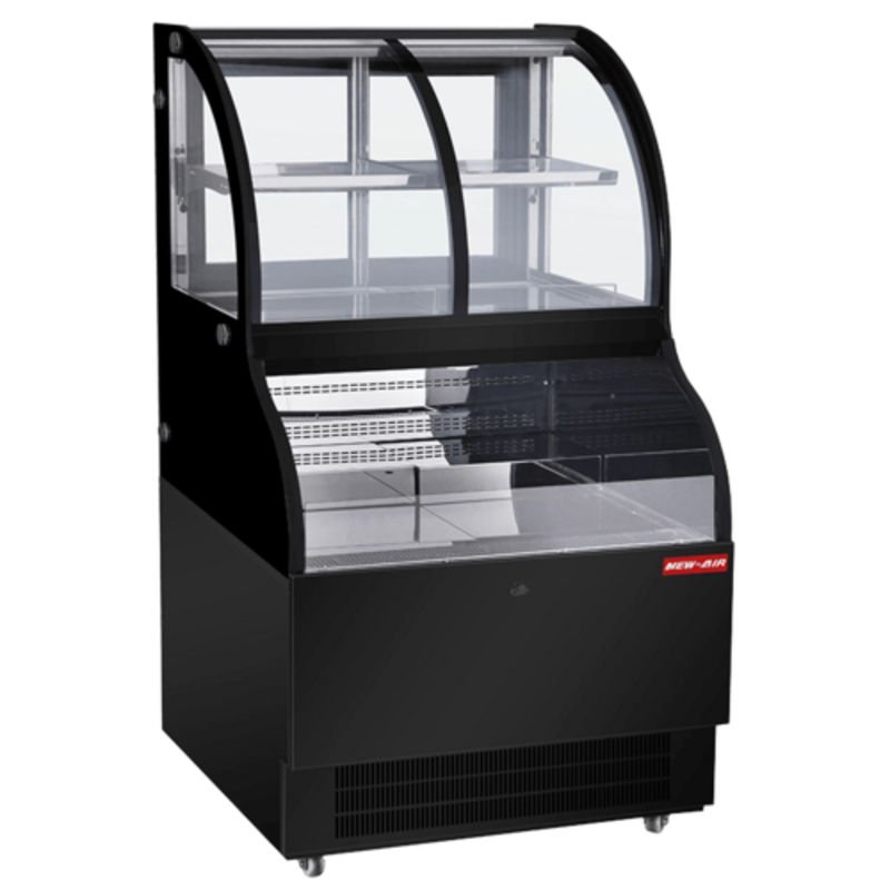 New Air NCC-36-SS 36-Inch Dual-Service Refrigerated Combination Display Case