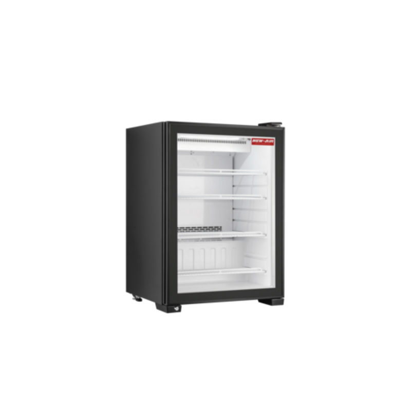Réfrigérateur-présentoir de comptoir New Air NCR-24-35H avec porte vitrée de 24,5 pouces, 4,2 pi³
