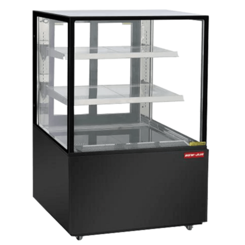 New Air NDC-36-SG 35.5-Inch Square Glass Refrigerated Deli and Bakery Display Case