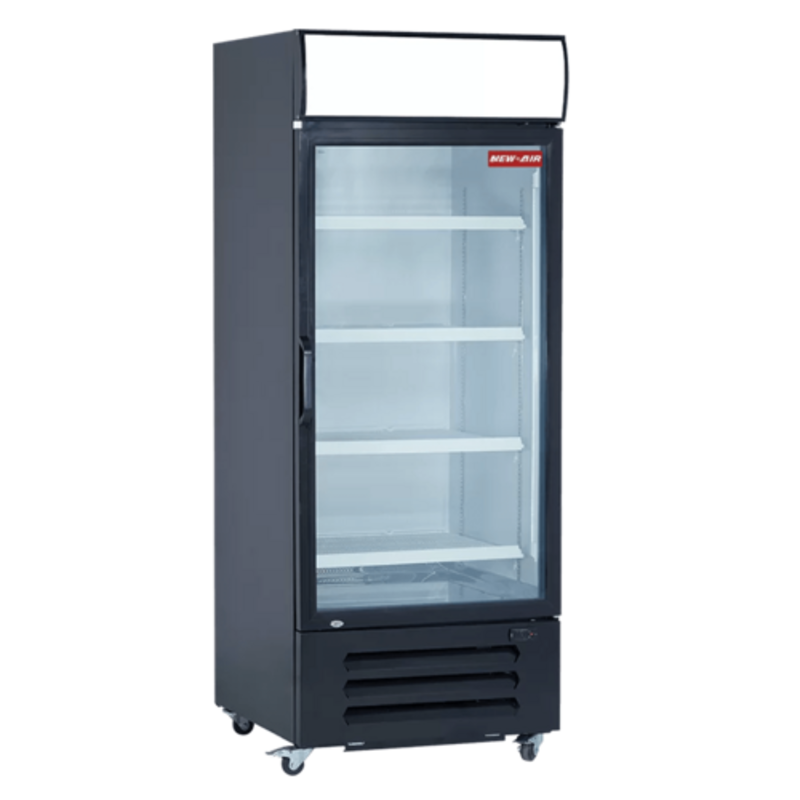 New Air NGR-068-H 30-Inch Single Glass Door Beverage Cooler Merchandiser