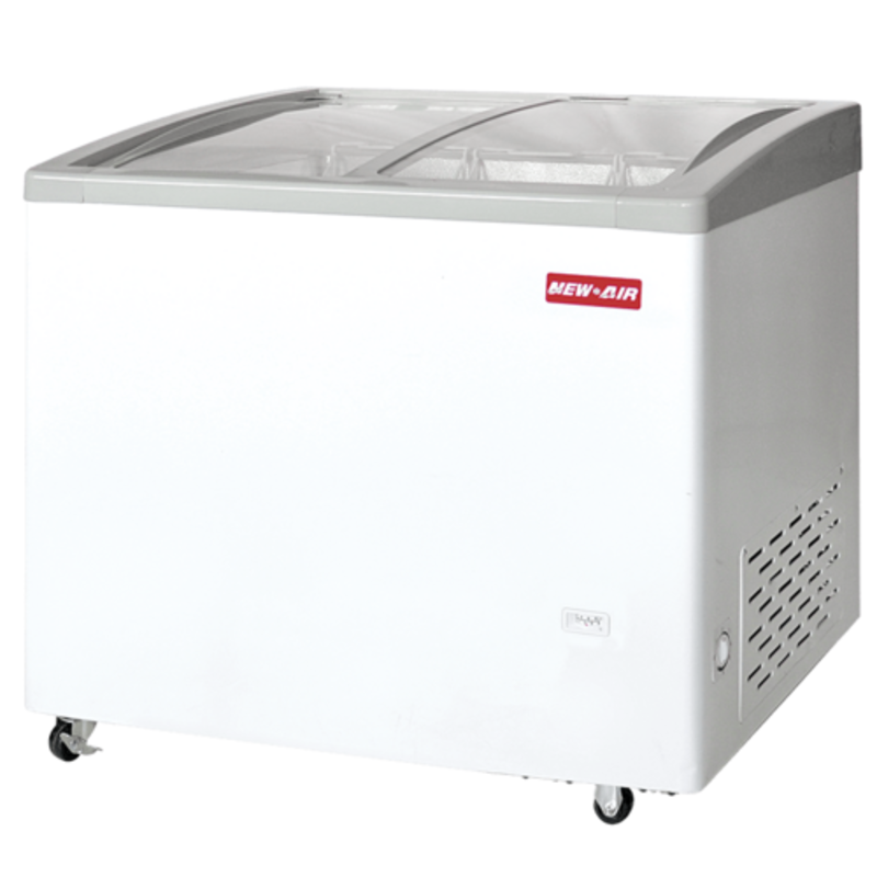 Nouvel Air NIF-61-CG, vitrine de présentation incurvée de 61 pouces pour crème glacée