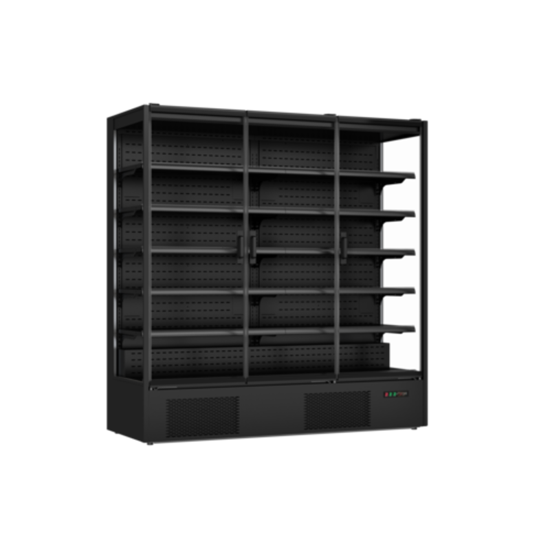 New Air NMD-74-3H 74-Inch Three-Door Seamless Glass Refrigerated Merchandiser