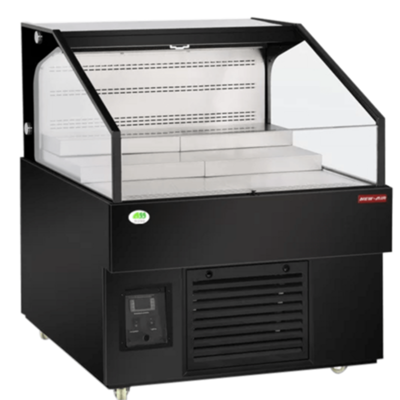 Vitrine de vente ouverte Grab and Go New Air NOM-36-LSB 35,5 pouces