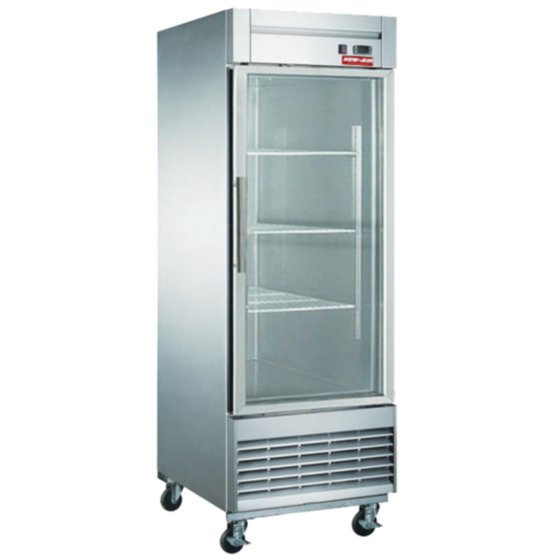 New Air NSGF-28-H 17.79 Cu. Ft. Single Glass Door Commercial Freezer