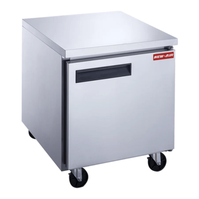 Refroidisseur de comptoir commercial à 1 porte New Air NUR-029-SS de 29 pouces