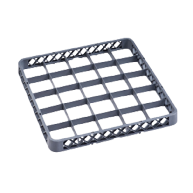 Omcan 33873 Rallonge de panier de lave-vaisselle commercial 5 rangées, 19,75 po x 19,75 po