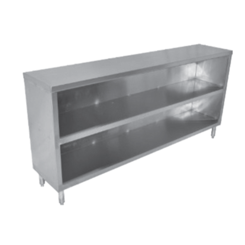 Thorinox TKOC-1860-SS Armoire à vaisselle ouverte en acier inoxydable de 60 pouces