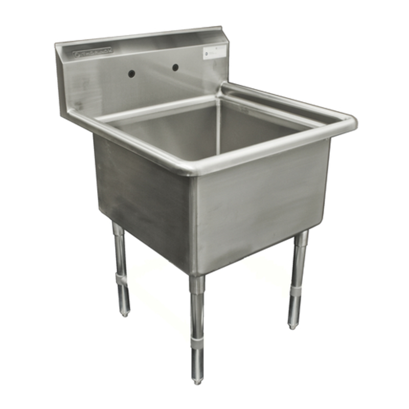Évier commercial Thorinox TSS-1818-0 robuste à un compartiment de 18 pouces