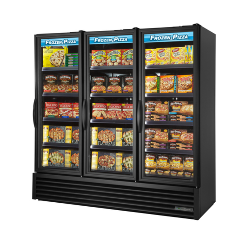 True FLM-81F~TSL01 Congélateur de présentation à 3 portes vitrées de 81 pouces