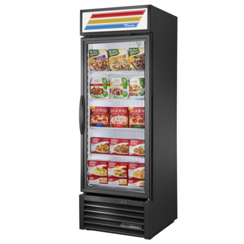 True GDM-23F-HST-HC~TSL01 Congélateur de présentation à porte vitrée simple de 27 pouces