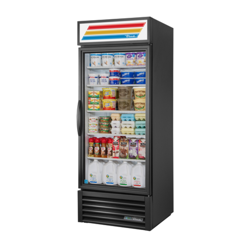 True GDM-26-HC~TSL01 Vitrine réfrigérée à une porte vitrée de 76 cm