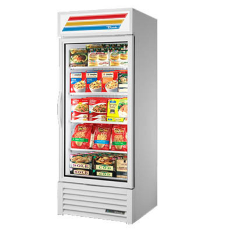 Congélateur de présentation True 26 pi³ à porte vitrée simple (GDM-26F-HC~TSL01)