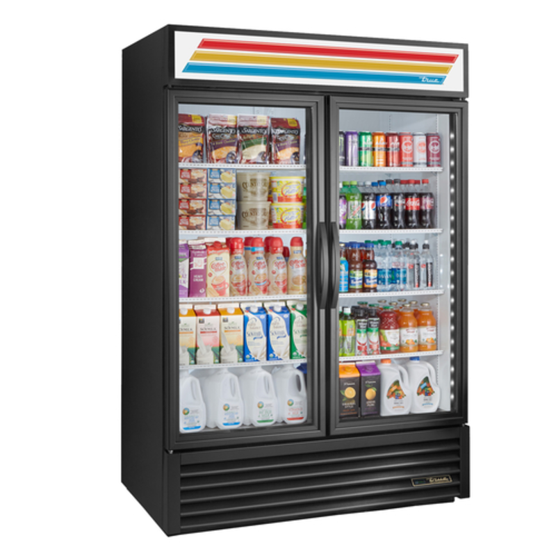 True GDM-49-HC~TSL01 54-Inch Two-Section Refrigerated Merchandiser