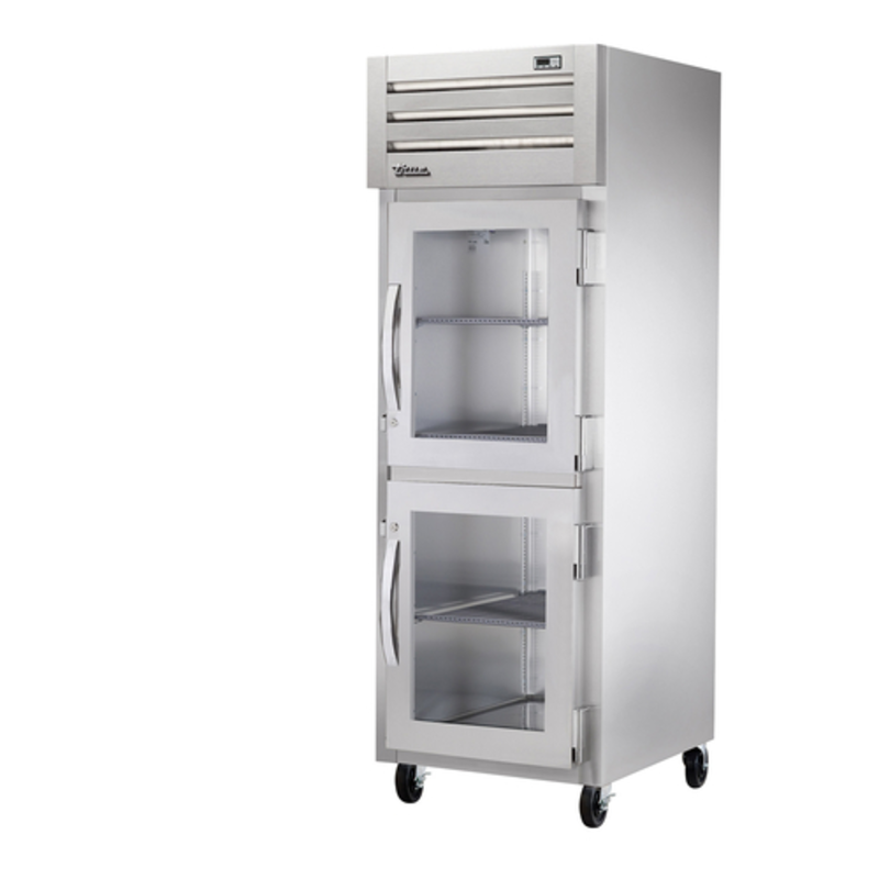 True STA1R-2HG-HC 27.5-Inch Spec Series Reach-In Cooler with Half Glass Doors