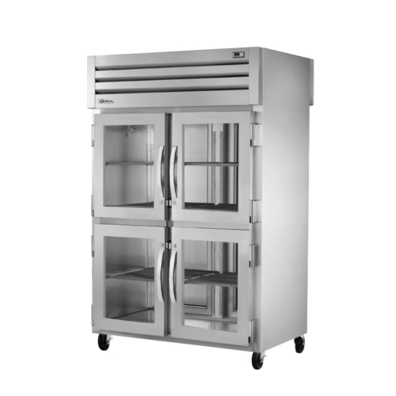 Réfrigérateur traversant True SPEC SERIES, deux sections, 133,68 cm STA2RPT-4HG-2S-HC